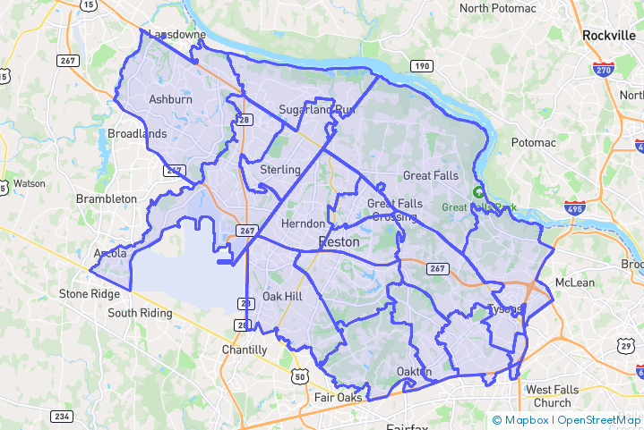Service Area Map