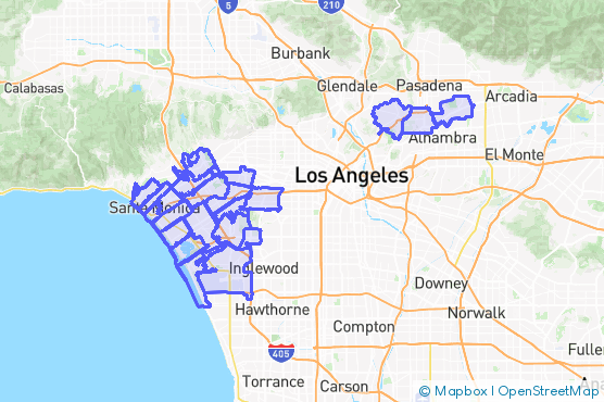 Service Area Map