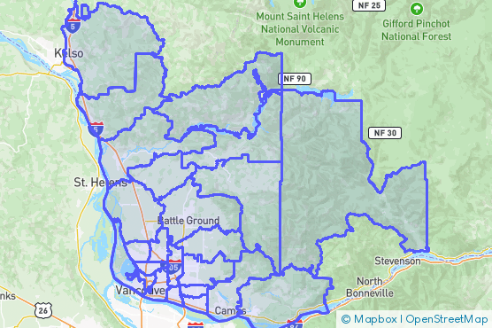 Service Area Map