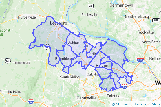 Service Area Map