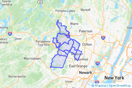 Service Area Map