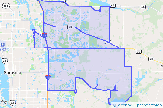 Service Area Map