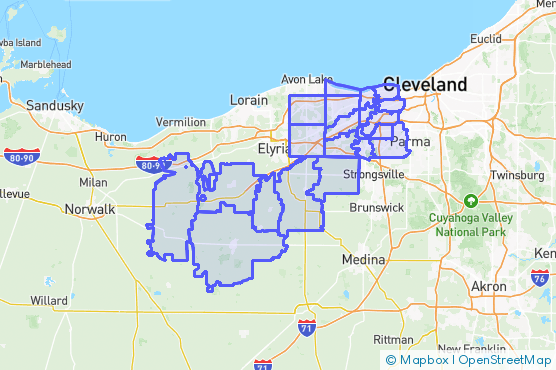Service Area Map