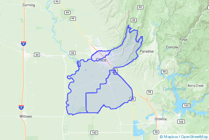 Service Area Map