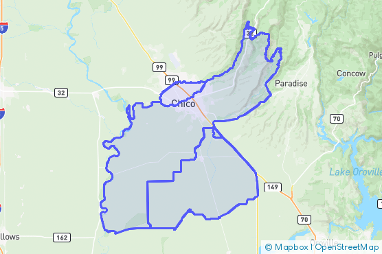 Service Area Map