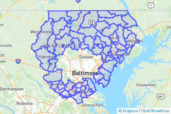 Service Area Map