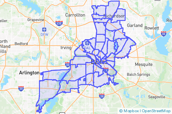 Service Area Map