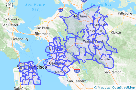 Service Area Map