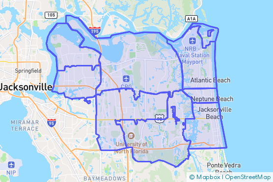 Service Area Map