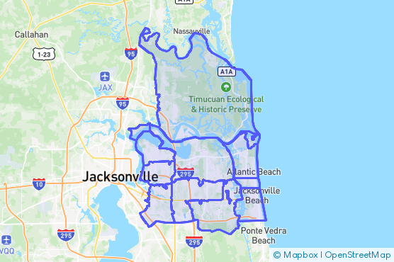 Service Area Map