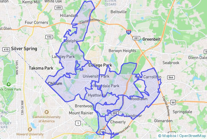 Service Area Map