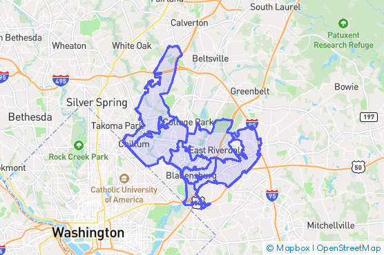 Service Area Map