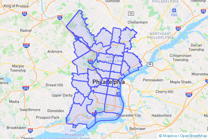 Service Area Map
