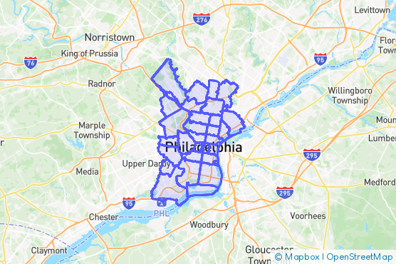 Service Area Map