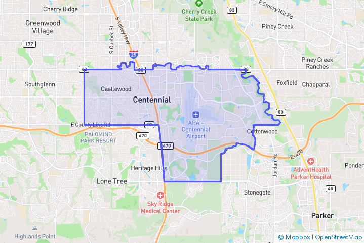 Service Area Map