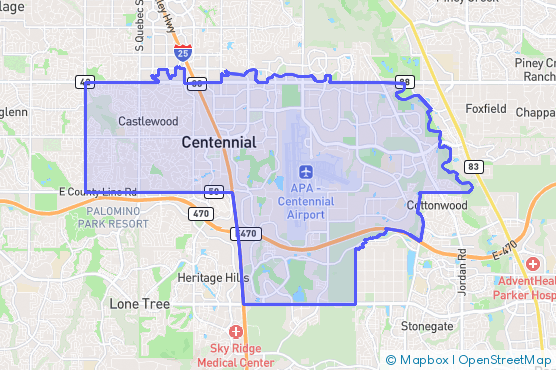 Service Area Map