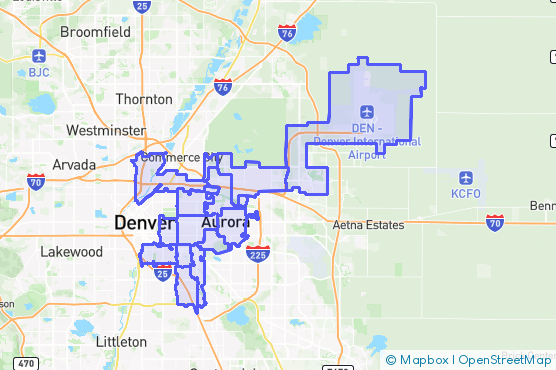 Service Area Map