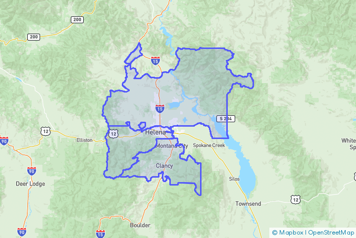 Service Area Map