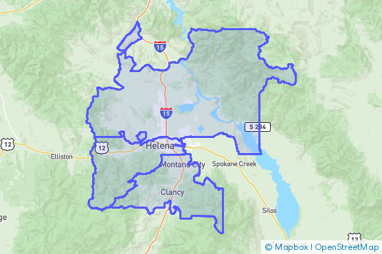Service Area Map