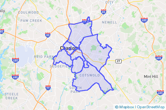 Service Area Map