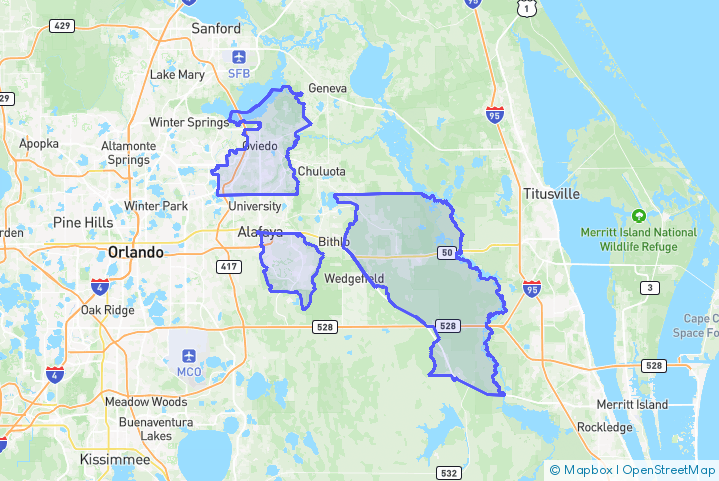 Service Area Map
