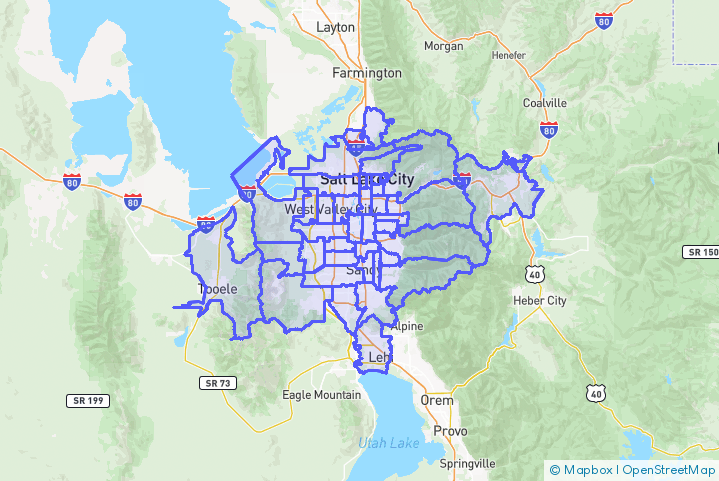 Service Area Map