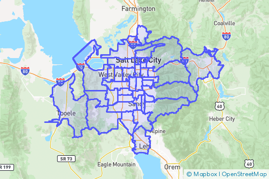 Service Area Map