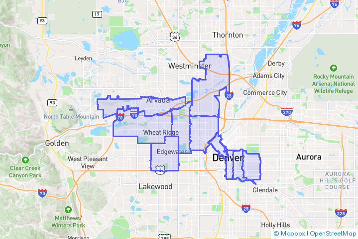 Service Area Map
