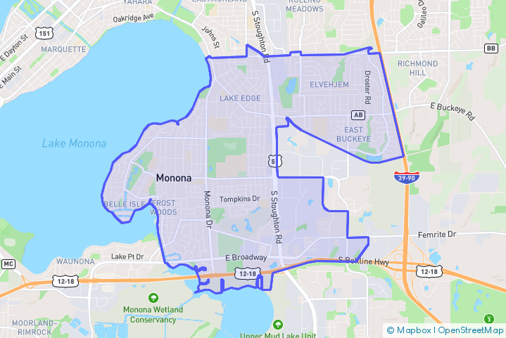 Service Area Map