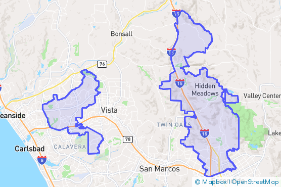 Service Area Map