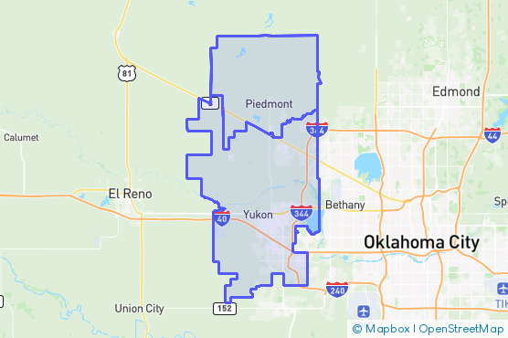 Service Area Map