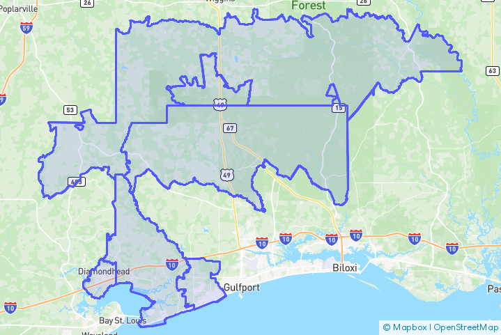 Service Area Map