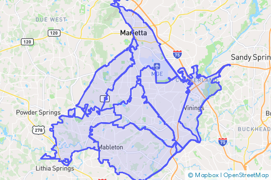 Service Area Map