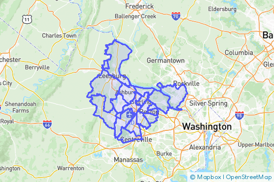 Service Area Map