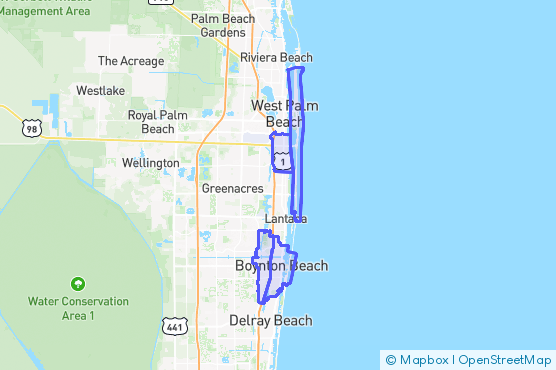 Service Area Map