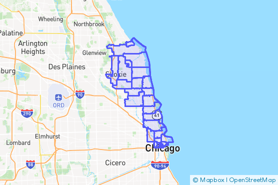 Service Area Map