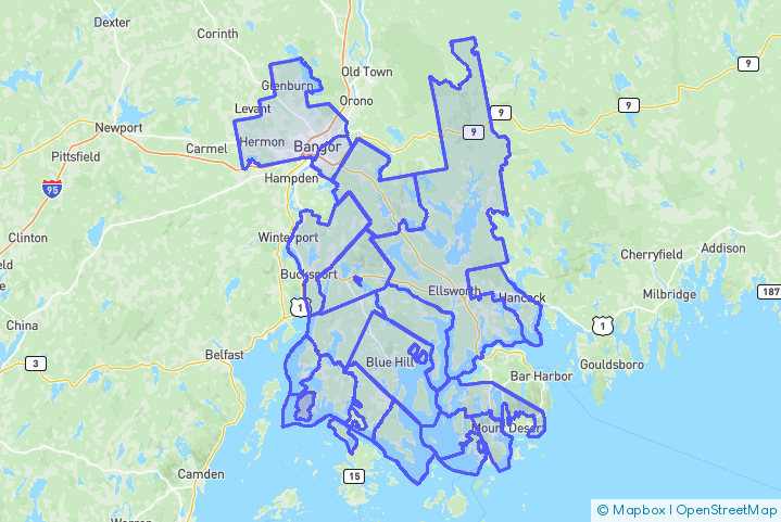 Service Area Map