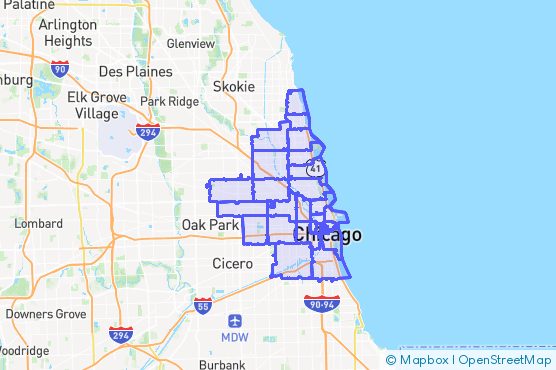 Service Area Map
