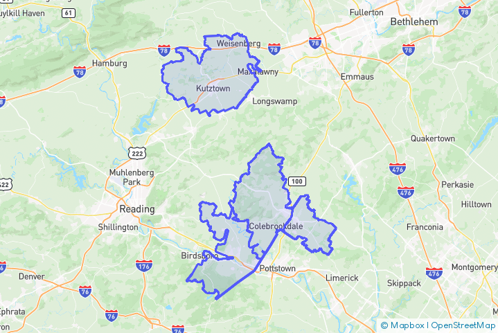 Service Area Map