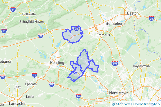 Service Area Map