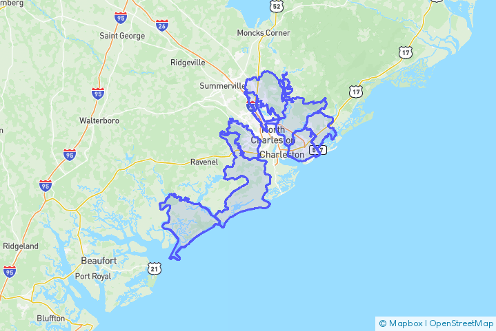 Service Area Map
