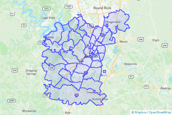 Service Area Map