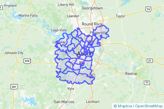 Service Area Map