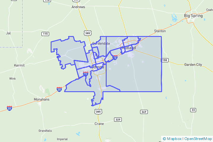 Service Area Map