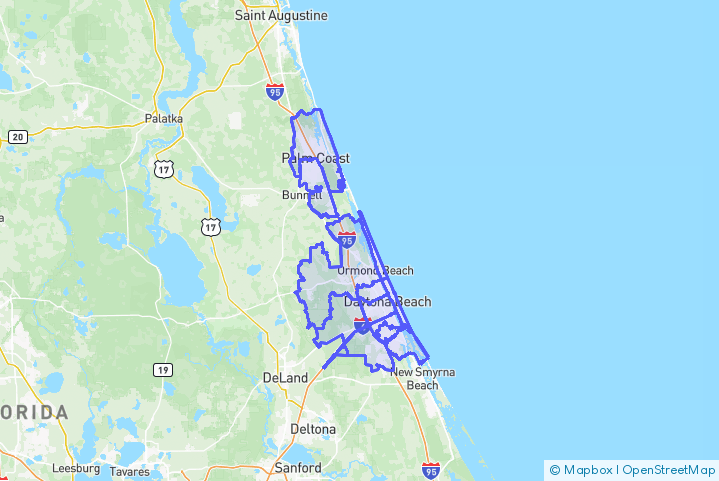 Service Area Map