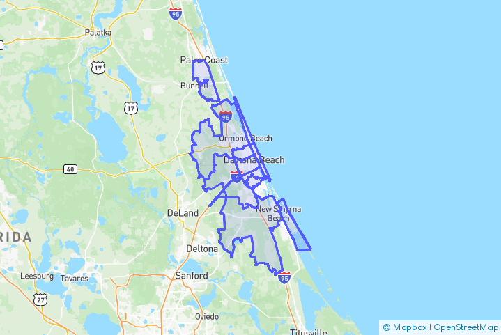 Service Area Map