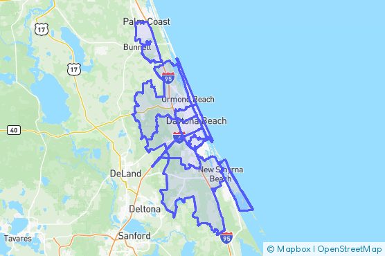Service Area Map