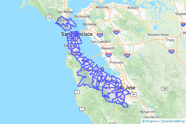 Service Area Map
