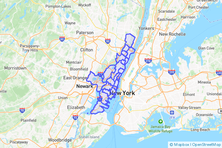 Service Area Map