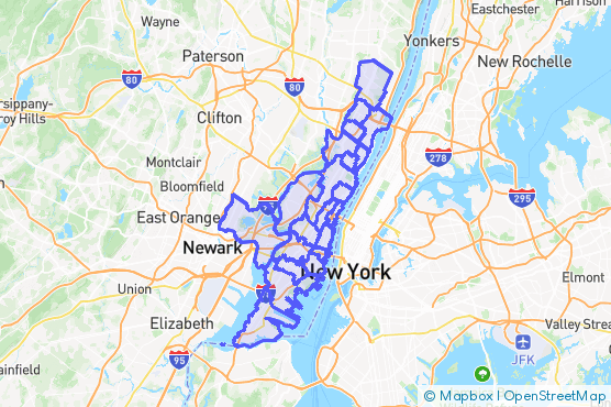 Service Area Map